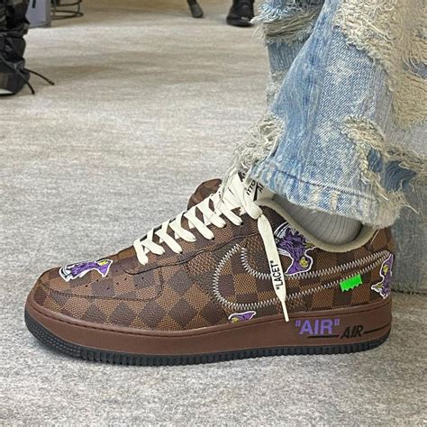 louis vuitton nike air force 1 waiting room|Louis Vuitton force 1.